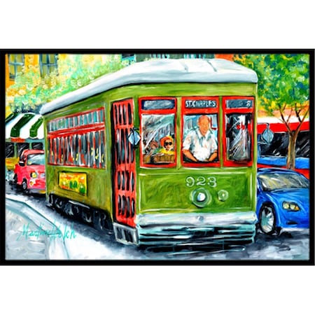 18 X 27 In. Street Car Indoor Or Outdoor Mat